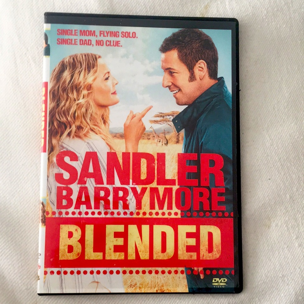 🍿 4/$20 Blended DVD Adam Sandler Drew Barrymore Comedy Widescreen Movie